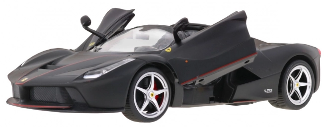 ferrari laferrari aperta fekete távirányítós autó 1:14