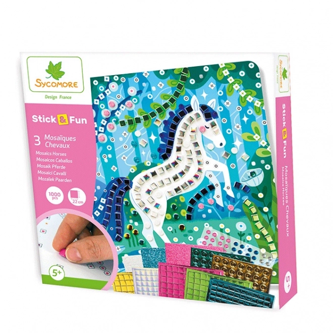 Stick & Fun - mozaik lovak