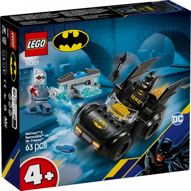 Batman és Batmobil Mr. Freeze ellen LEGO