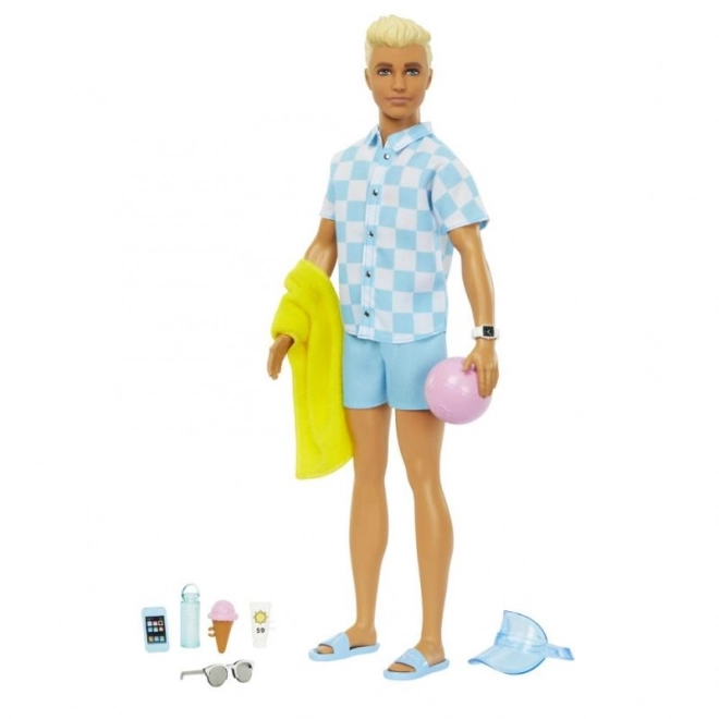 Barbie Ken A Strandon