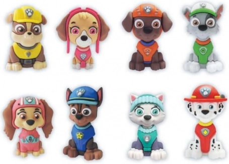 Mancs őrjárat 3D PVC figura