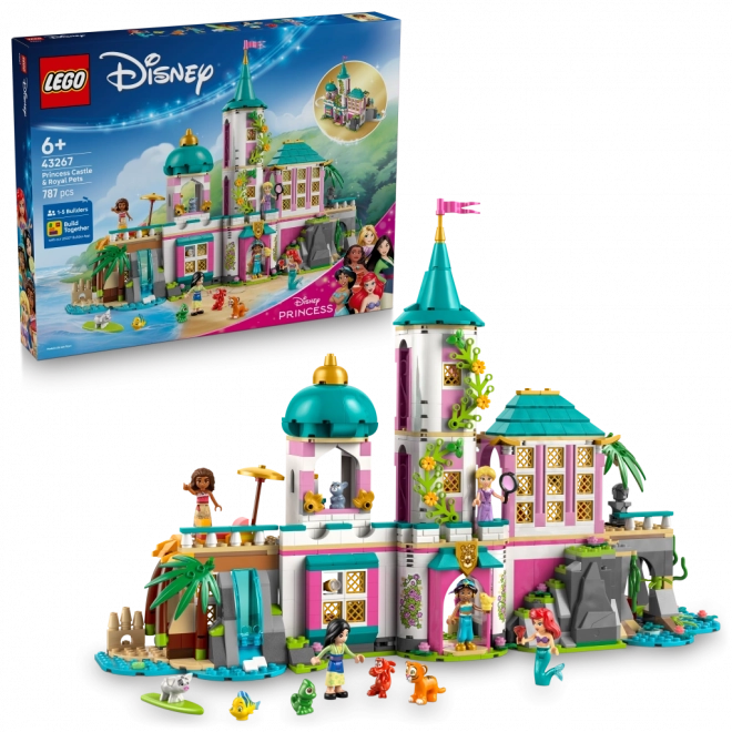 Disney hercegnők vára és királyi kedvencek LEGO Disney