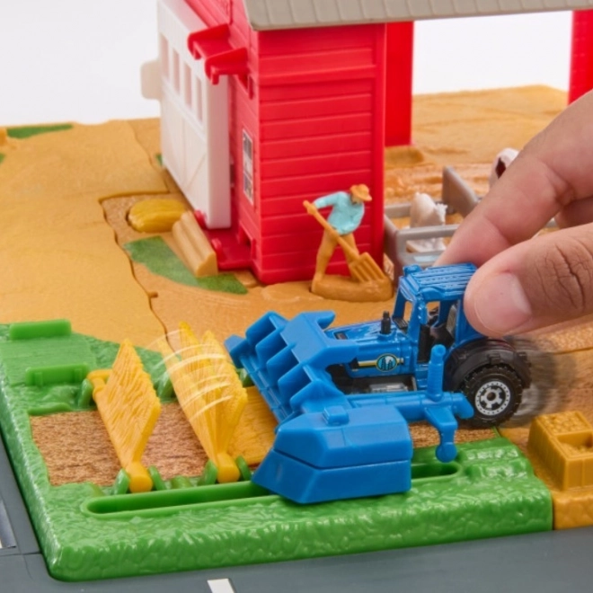 Matchbox állatszett traktor hangokkal