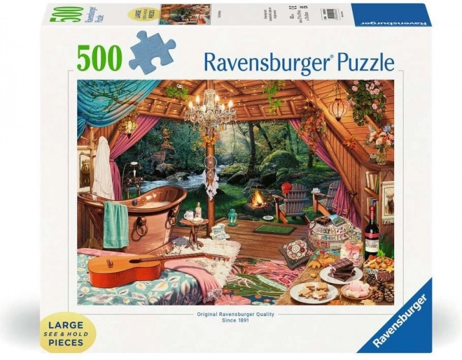 Ravensburger kirakós meghitt házikó XXL