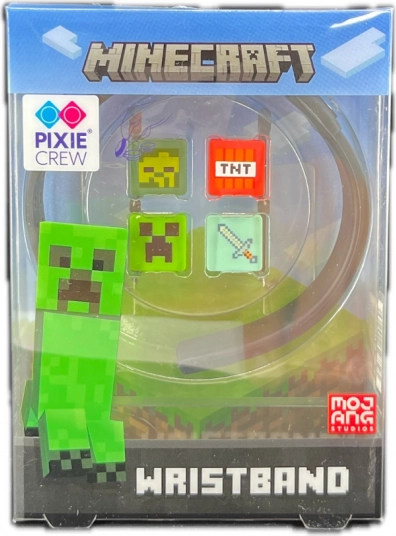 Állítható karkötő PIXIE CREW & MINECRAFT fekete