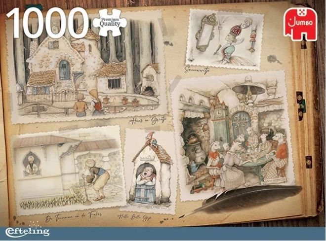 Efteling mesevilág puzzle - 1000 darabos