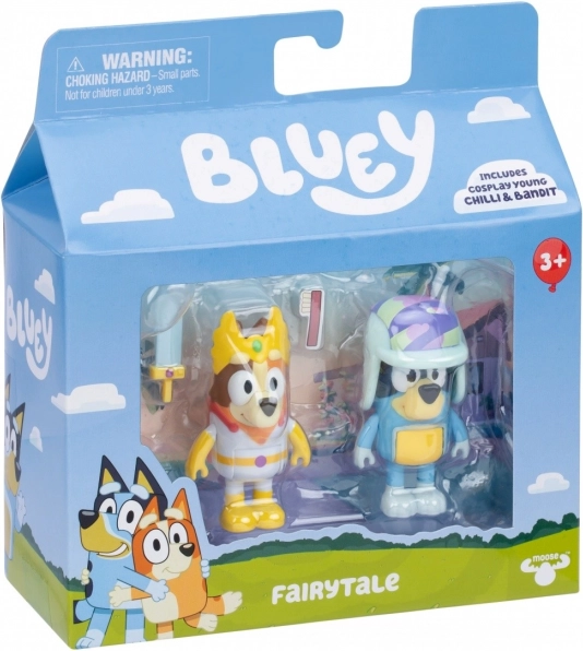 Bluey mese karakterfigurák 2-csomag