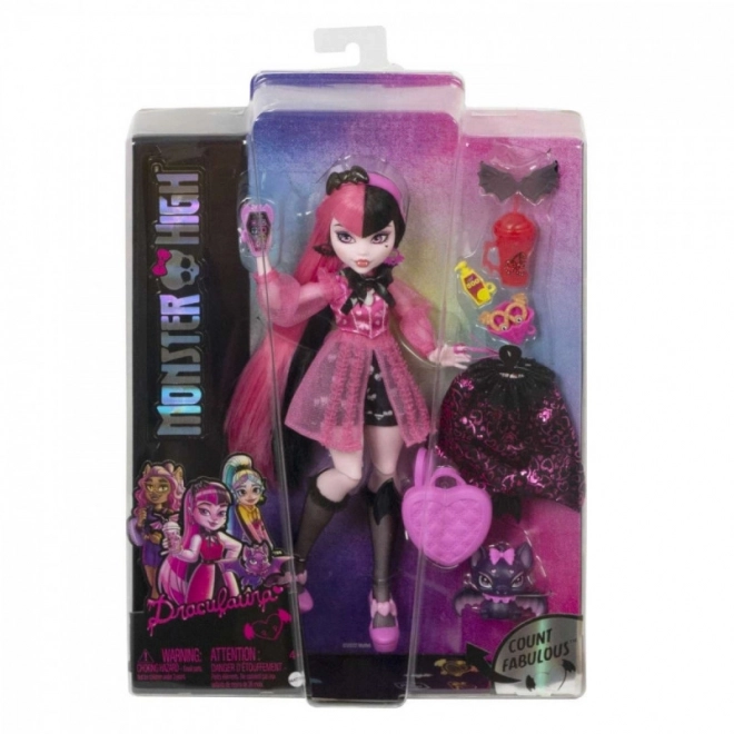 Monster High Draculaura divat baba