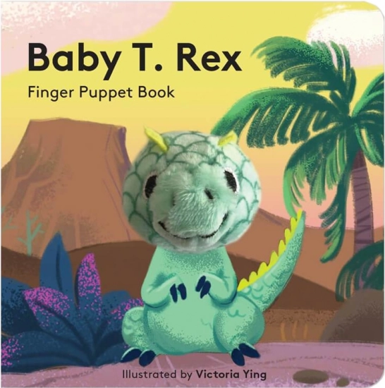 Bábu könyvecske T Rex Lányka