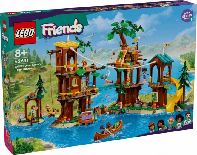 Kempingező faház LEGO Friends készlet