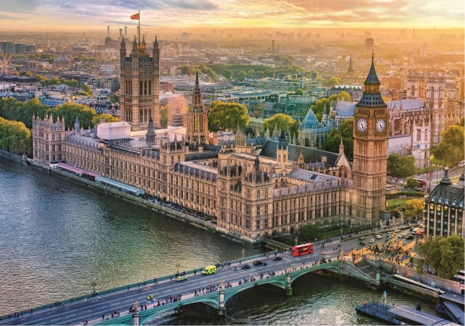 Trefl városkép puzzle: Westminster-palota, London 1000 darab