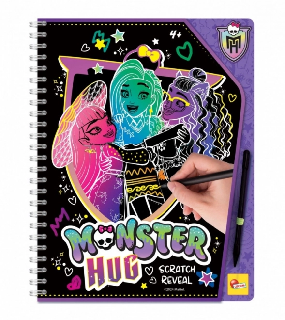 Monster High karcolós rajzfüzet