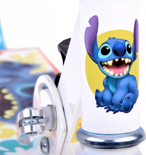 Összecsukható roller Disney STITCH fehér gyermekeknek 50 kg-ig