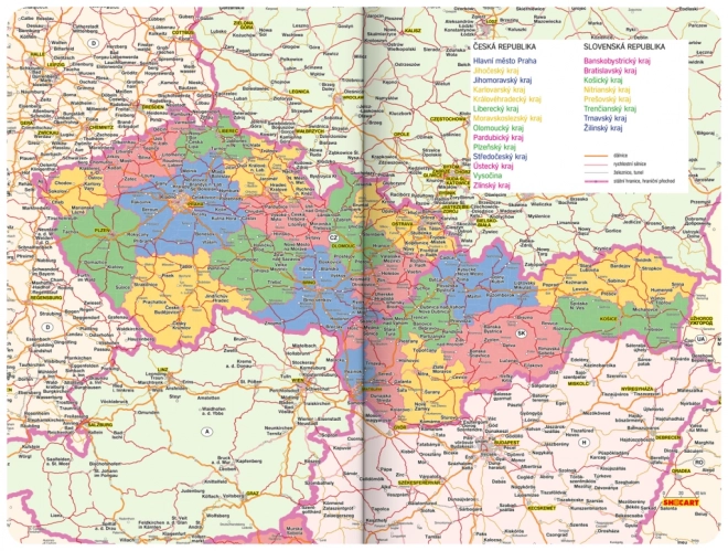 Notique napi határidőnapló Cambio 2025 narancs virágokkal