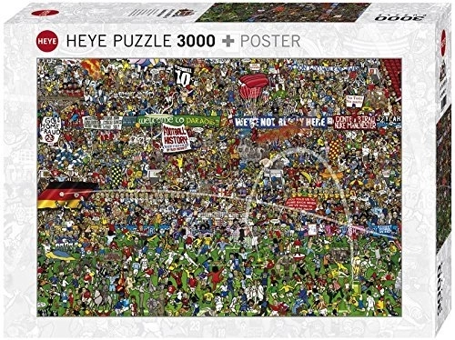 HEYE Puzzle Foci történelem 3000 darab
