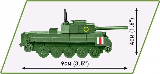 cobi II. világháború Cromwell Mk. IV tank modell