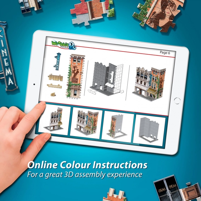Urbania mozi 3D puzzle - Wrebbit
