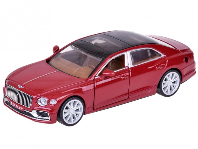 Metal autó Bentley Flying Spur Hybrid hang- és fényhatásokkal