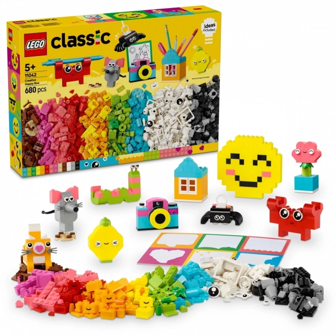 Lego Classic kreatív boldogság doboz