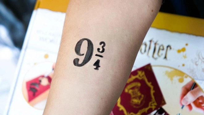 Harry Potter varázs tetoválások készlet