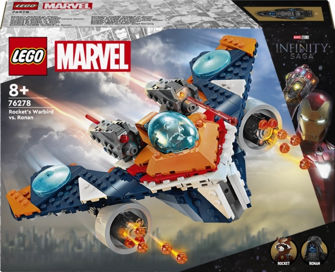 Lego Marvel Rocket Hajtóműves Madár Ronan ellen