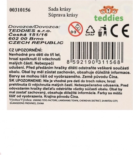 Szépség készlet koronával, nyaklánccal és fülbevalóval