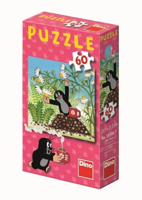 Krtek és kamilla 60 darabos puzzle - DINO