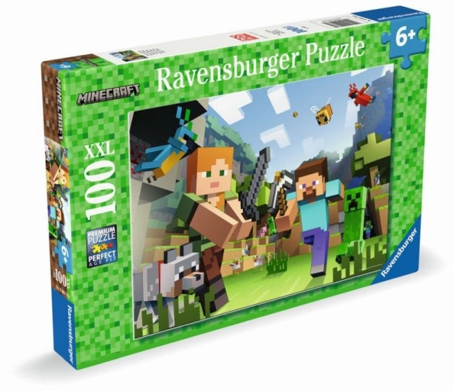 Minecraft puzzle 100 darabos