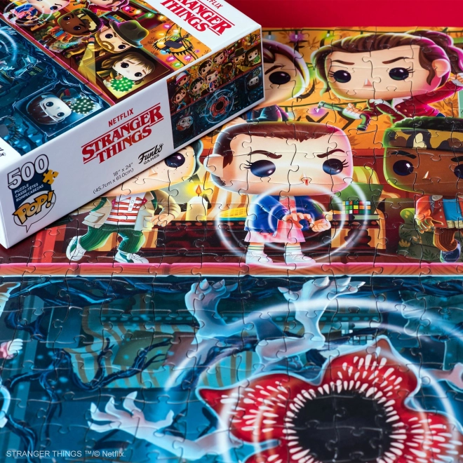 Stranger Things 500 darabos Funko játék puzzle