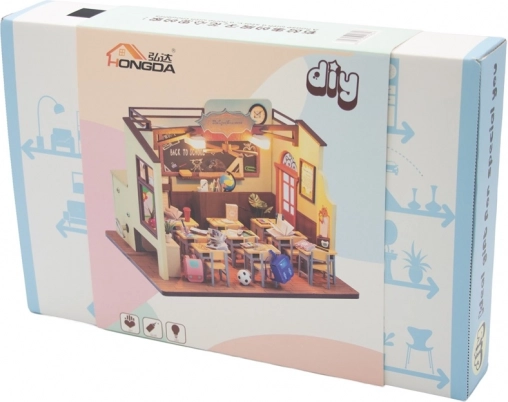 2Kids Toys Miniautúra Házikó Iskolai Osztály
