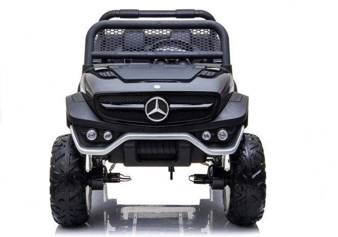 Mercedes Unimog fekete akkumulátoros autó