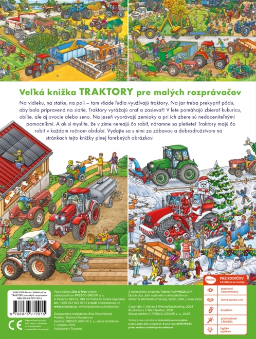 Nagy könyv: Traktorok kis mesélőknek