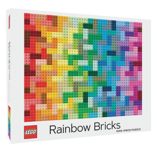 Lego szivárványos kockák 1000 darabos puzzle