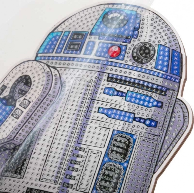 Gyémánt festés XL Star Wars: R2-D2