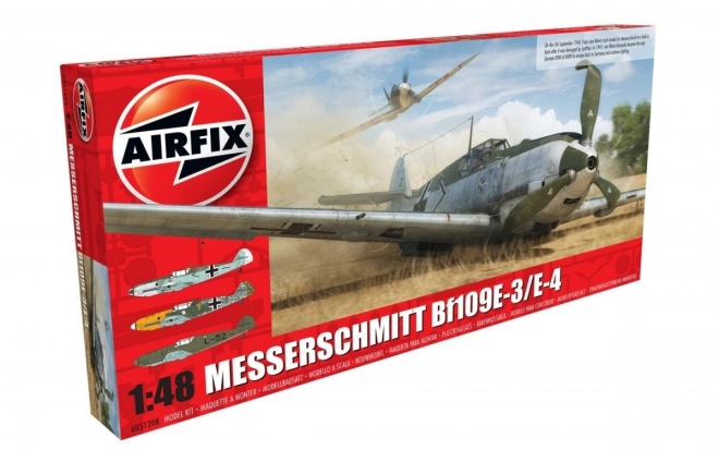 Messerschmitt Bf 109E-4/E-1 repülőgép modell 1:48