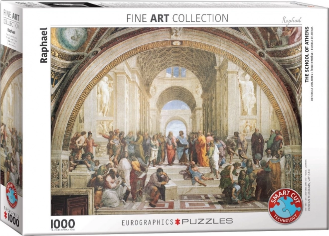 Eurographics képkereső puzzle - athéni iskola 1000 darab