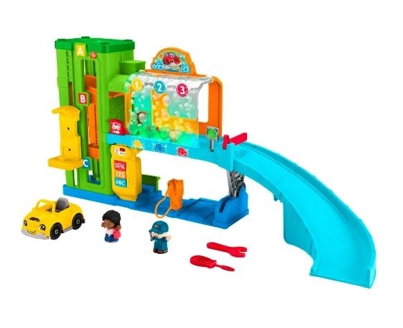 Fisher-Price Little People interaktív autómosó