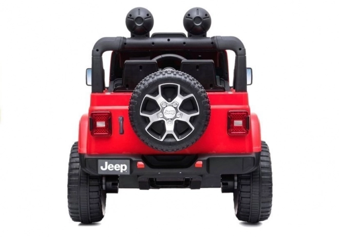 Elektromos Jeep Rubicon 4x4 gyermekautó piros színben
