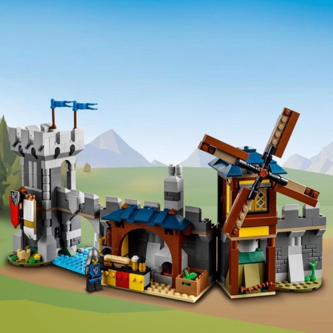 Középkori kastély LEGO Creator 3 az 1-ben