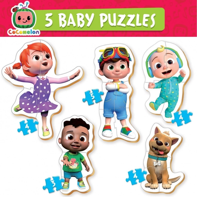 Educa baby puzzle Cocomelon 5 az 1-ben