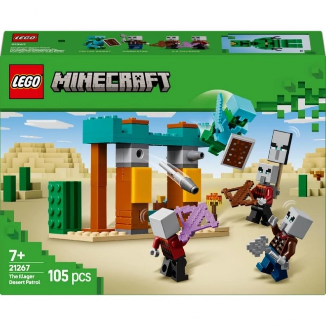 Lego Minecraft Sivatagi Portya Kaland