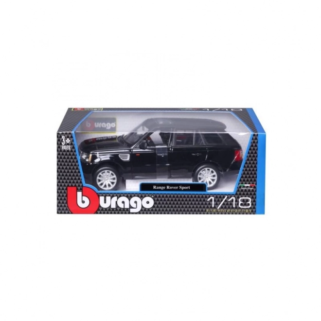 Bburago Range Rover Sport fekete modell