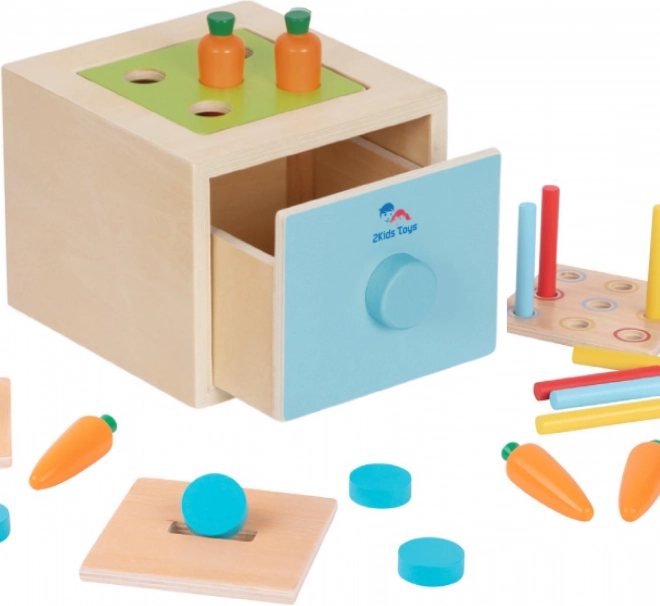 2Kids Toys Fa multifunkciós bedobós játék
