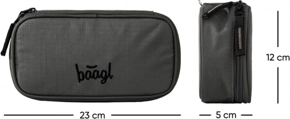 Baagl Készlet 3 Cubic Grove: hátizsák, tolltartó, zacskó