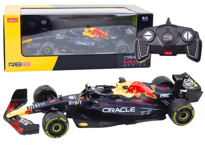 Zdalnie sterowana autó Oracle Red Bull RB18 fekete 1:18