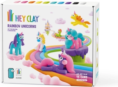 Hey Clay unikornisok – kreatív habos gyurma gyerekeknek