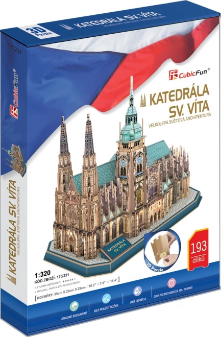 CubicFun 3D puzzle Szent Vitus-székesegyház