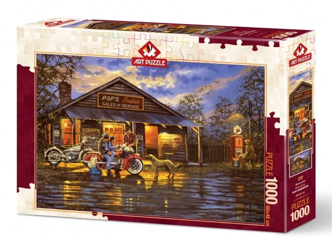 Motorkerékpárosok puzzle 1000 darabos