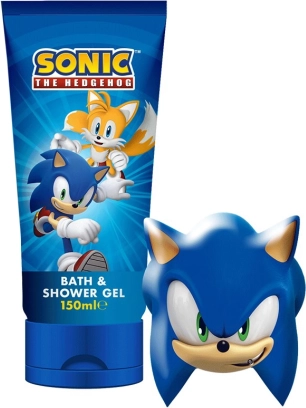 Sonic ajándékszett: tusfürdő és habfürdő 150 ml vízipisztollyal