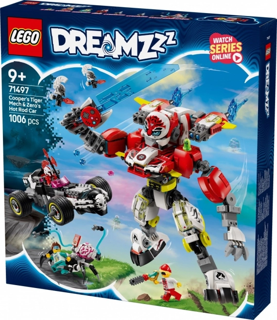 Tigris Mech Coopertől és Zero Hot Rodja - LEGO DREAMZzz